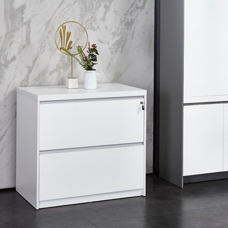 two drawer lateralwhite - Weiss Office Furniture